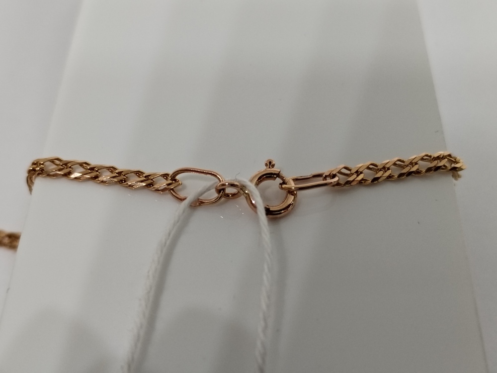 ЦЛР2585 ЦЕПЬ ПОЛНОВЕСНАЯ Ромб двойной (Au 585)