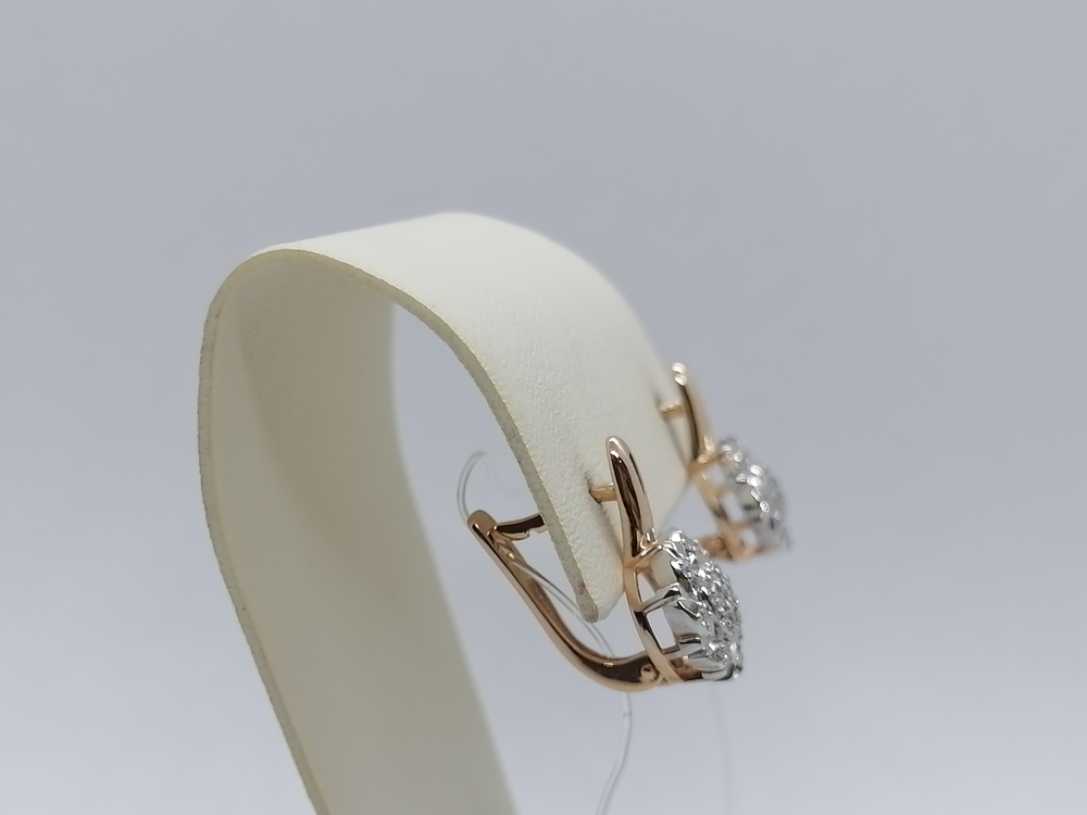 СЕРЬГИ БРИЛЛИАНТ (Au 585)