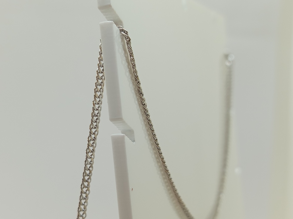 ЦЕПЬ ПУСТОТЕЛАЯ Ромб двойной (Au 585)