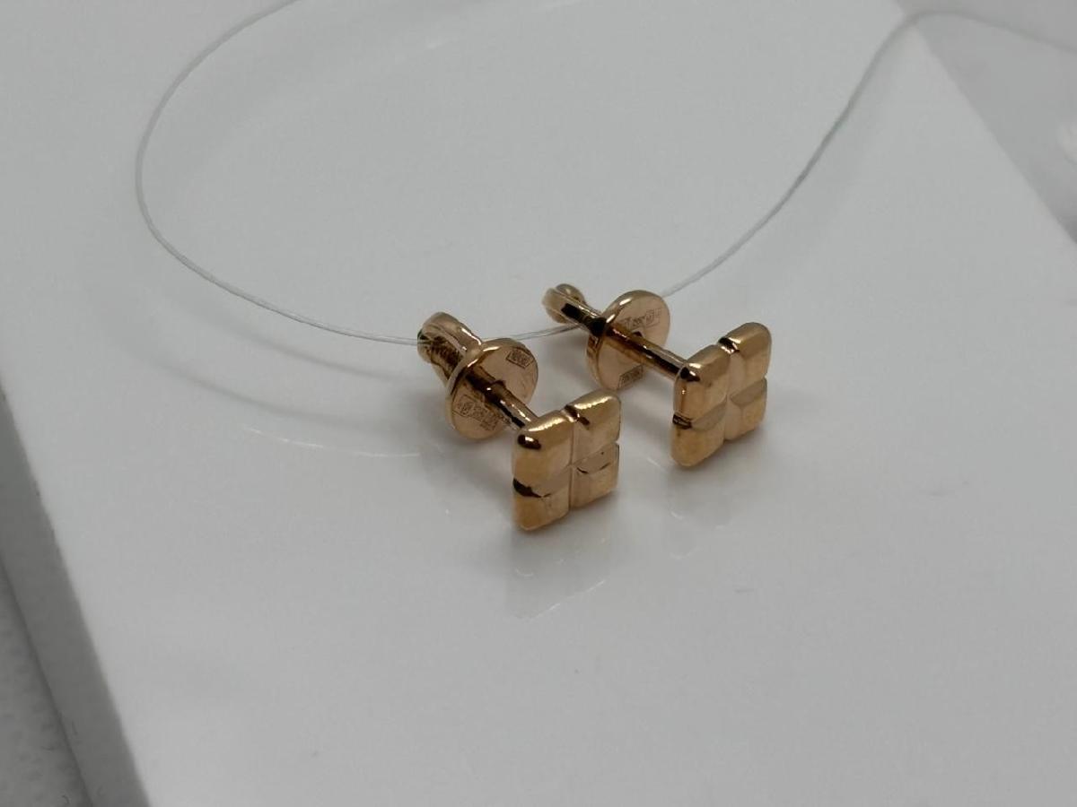 СЕРЬГИ ПУСЕТЫ без камня (Au 585)