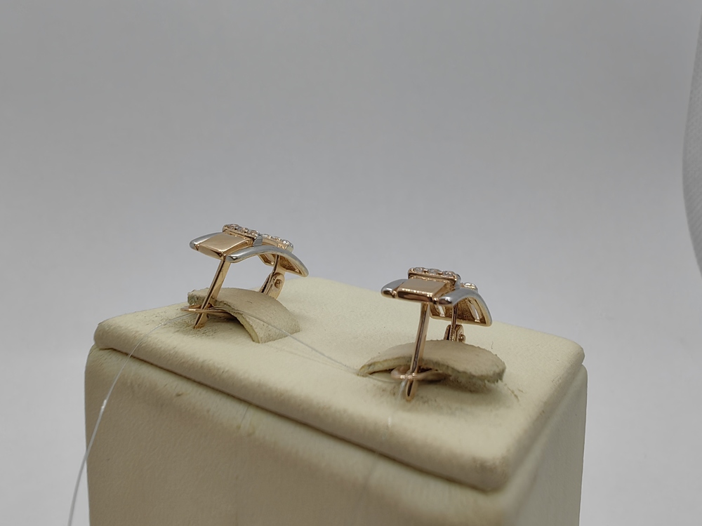 СЕРЬГИ С КАМНЯМИ (Au 585)