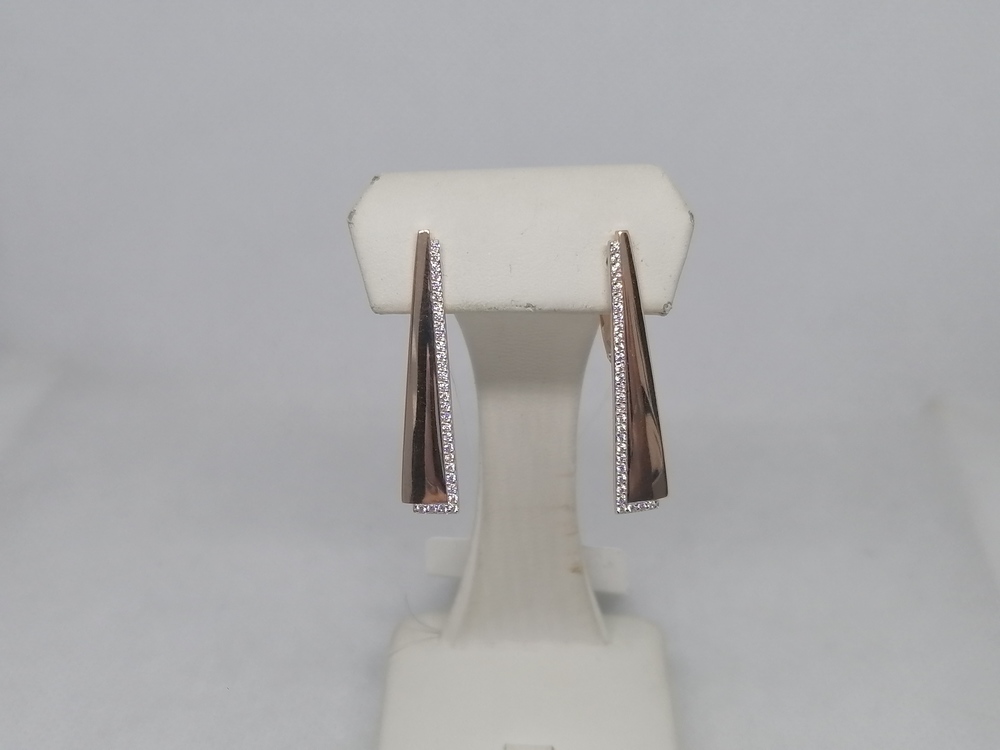 СЕРЬГИ С КАМНЯМИ (Au 585)