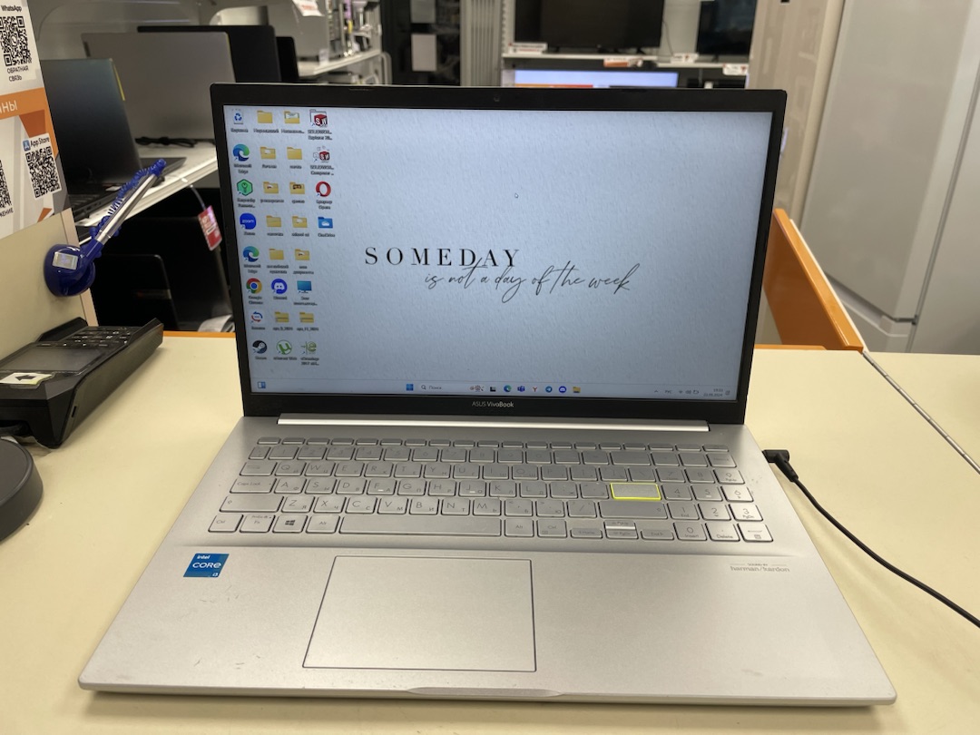 Ноутбук ASUS VivoBook A513EA-BQ1617; I3-1115G4, Intel UHD Graphics G4, 8 Гб, 512 Гб, Нет