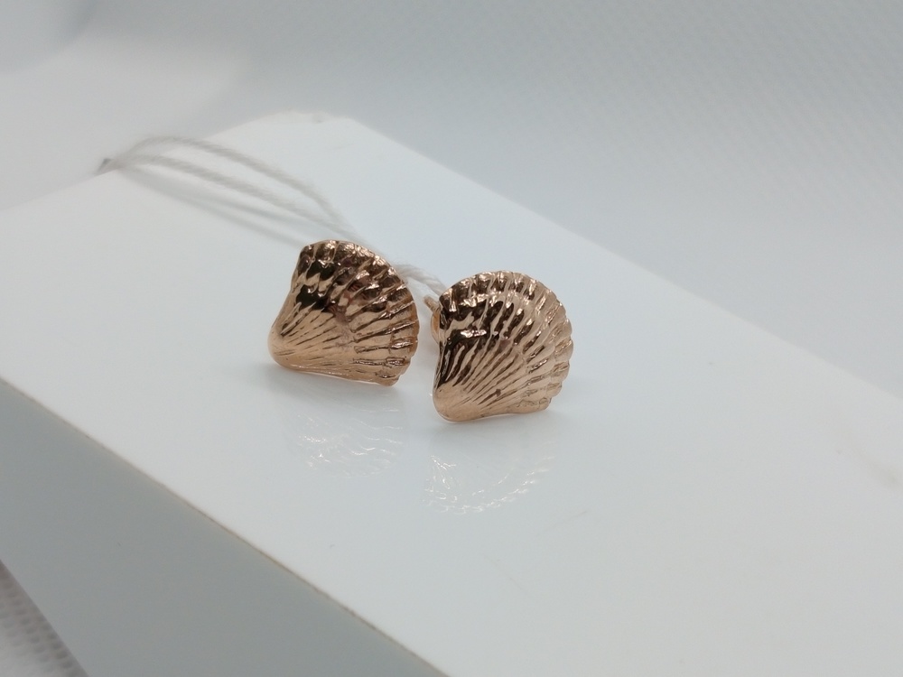 СЕРЬГИ БЕЗ КАМНЯ (Au 585)