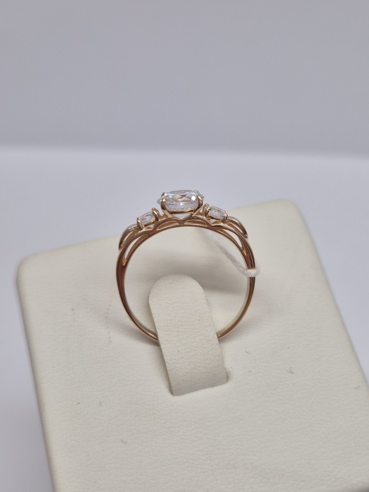 КОЛКМИ585 КОЛЬЦО С КАМНЯМИ (Au 585)