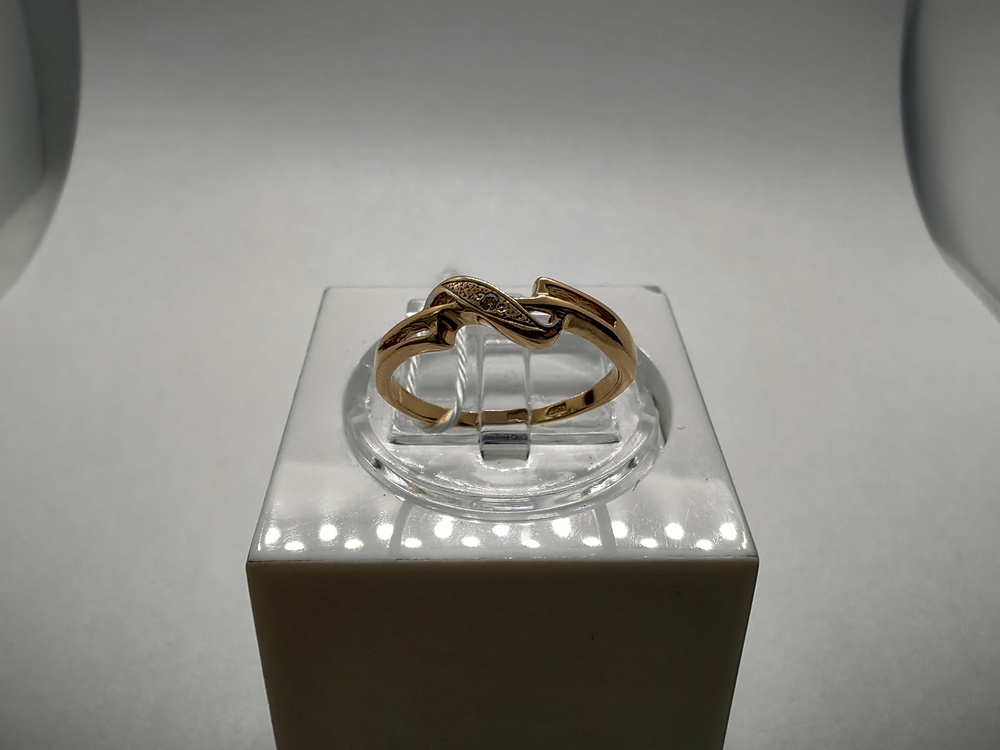 КОЛЬЦО С КАМНЕМ (Au 585)