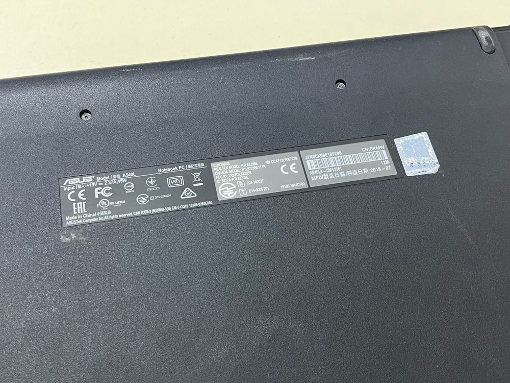 Ноутбук ASUS; Core i3-5005U, Intel HD Graphics 5500, 8 Гб, Нет, 500 Гб