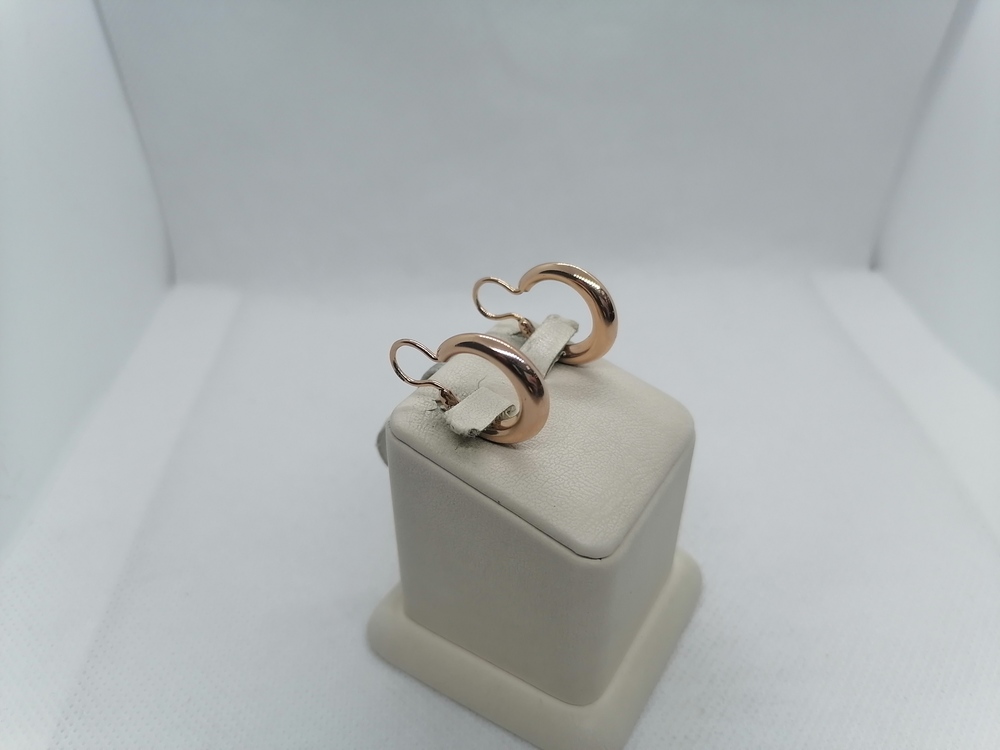 СБКМ583 СЕРЬГИ БЕЗ КАМНЯ (Au 583)