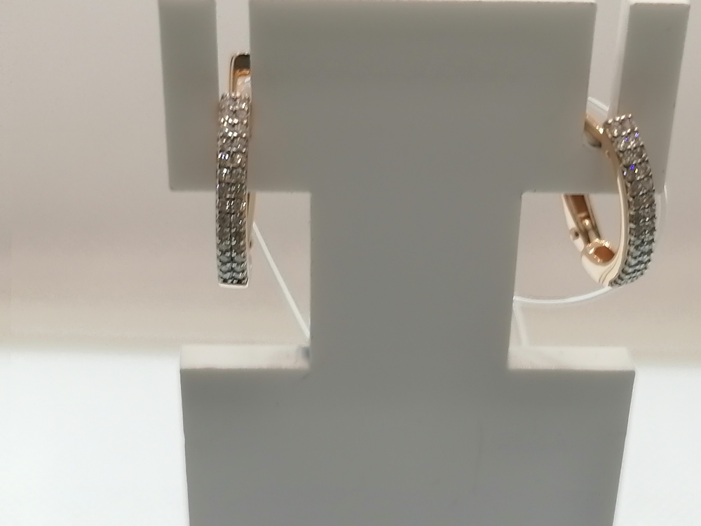 СЕРЬГИ БРИЛЛИАНТ (Au 585)