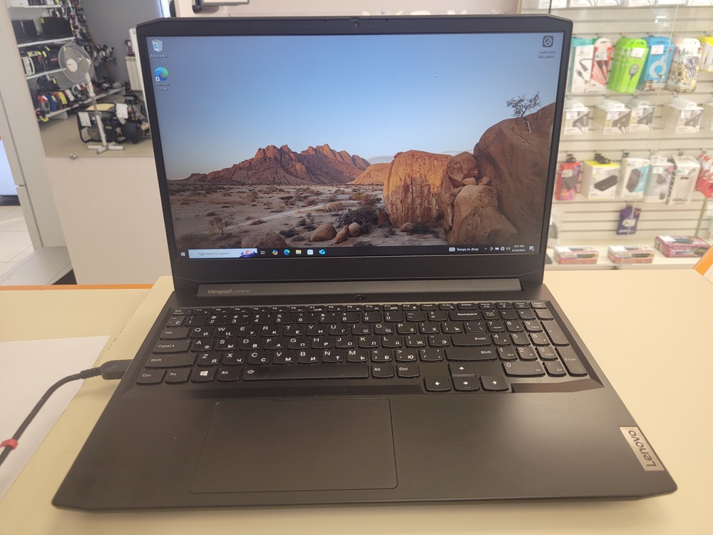 Ноутбук Lenovo; I5-11300H, GeForce RTX 3050, 16 Гб, 240 Гб, 500 Гб