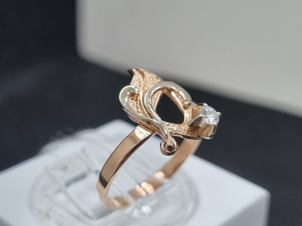 КОЛЬЦО БРИЛЛИАНТ Au 585