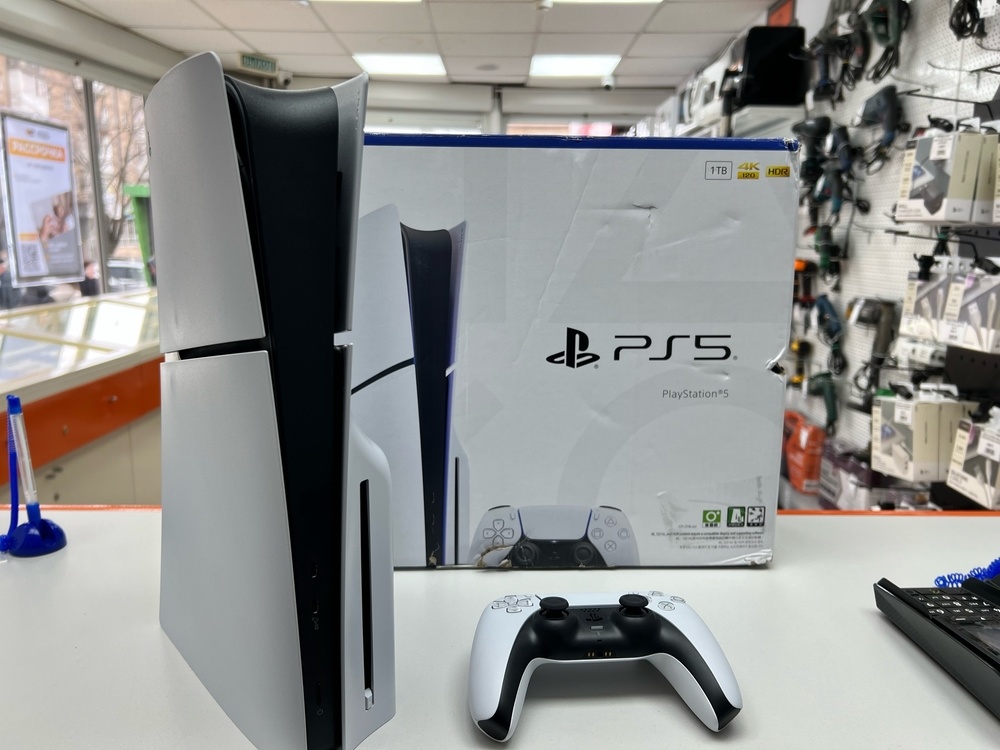 Игровая приставка PlayStation 5 Slim 1TB (С дисководом)