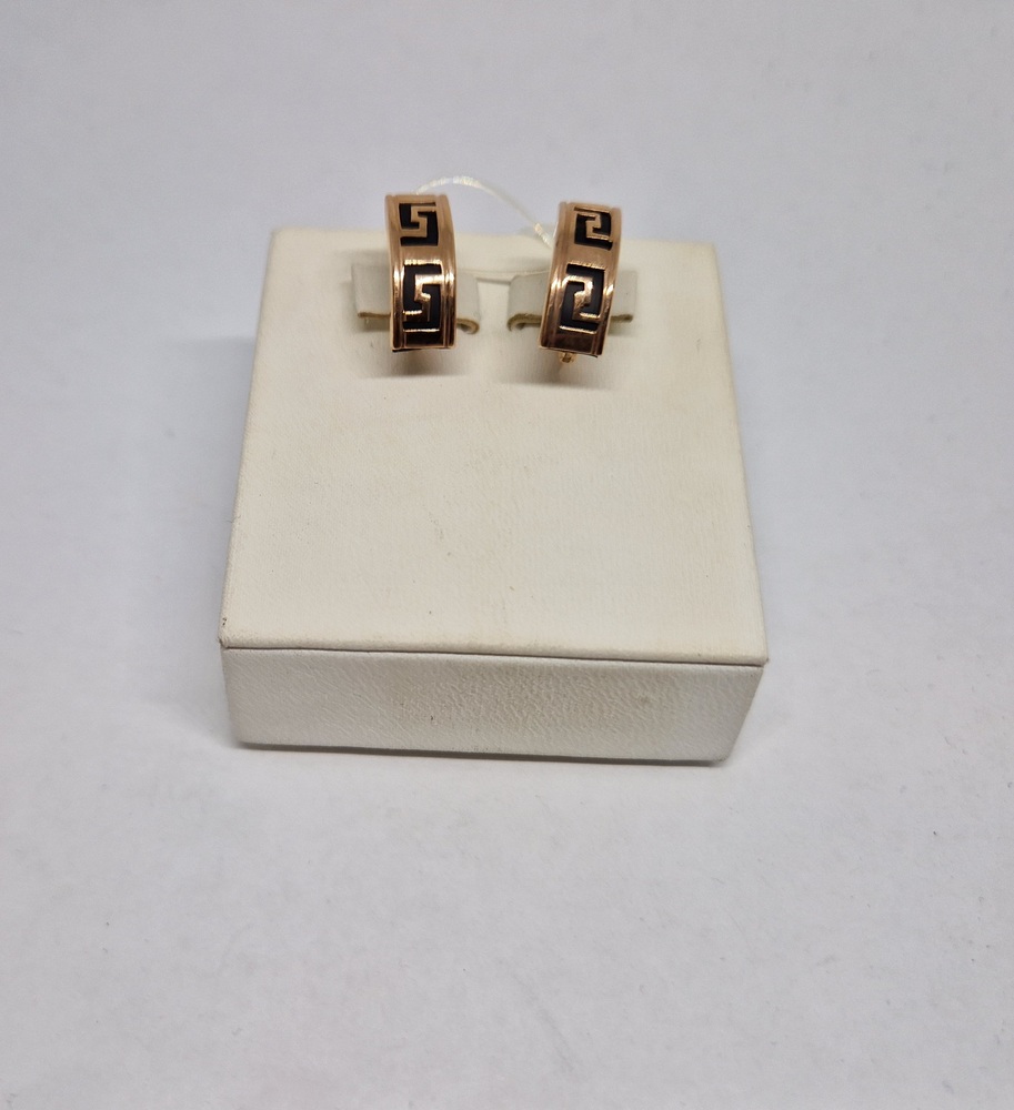 СЕРЬГИ КАУЧУК (Au 585)