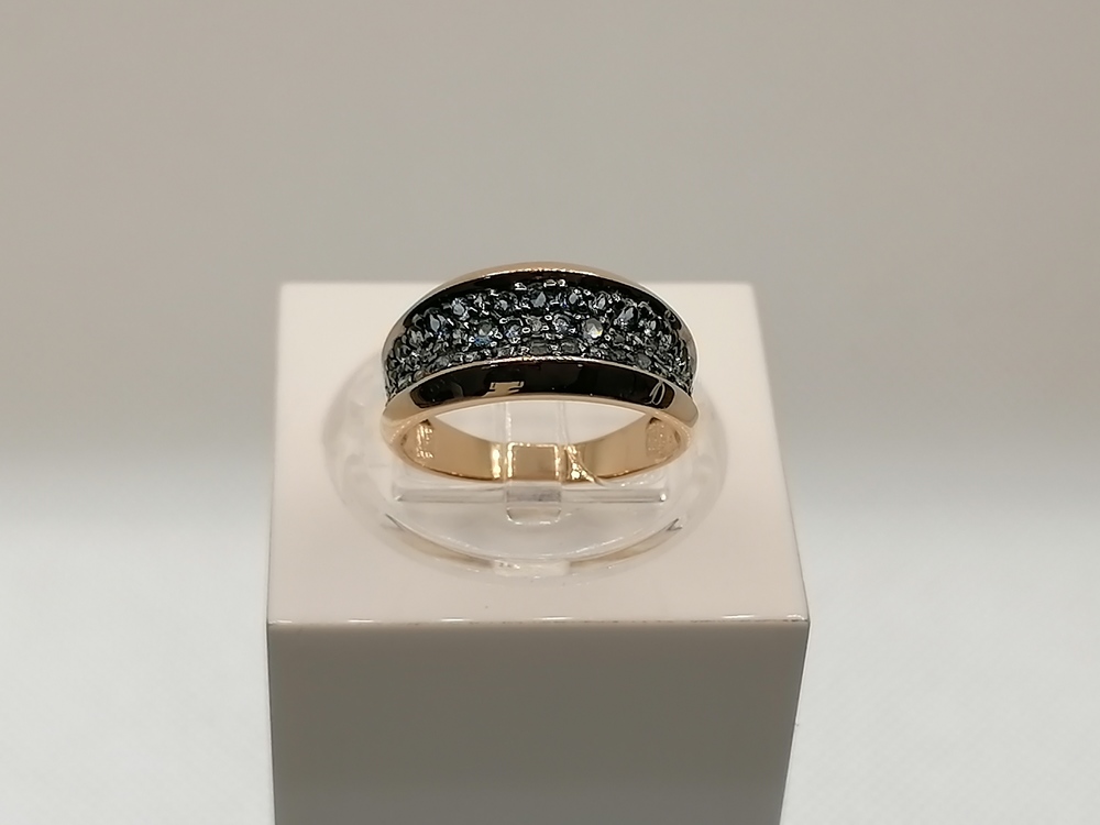 КОЛЬЦО ЛОНДОН-ТОПАЗ (Au 585)