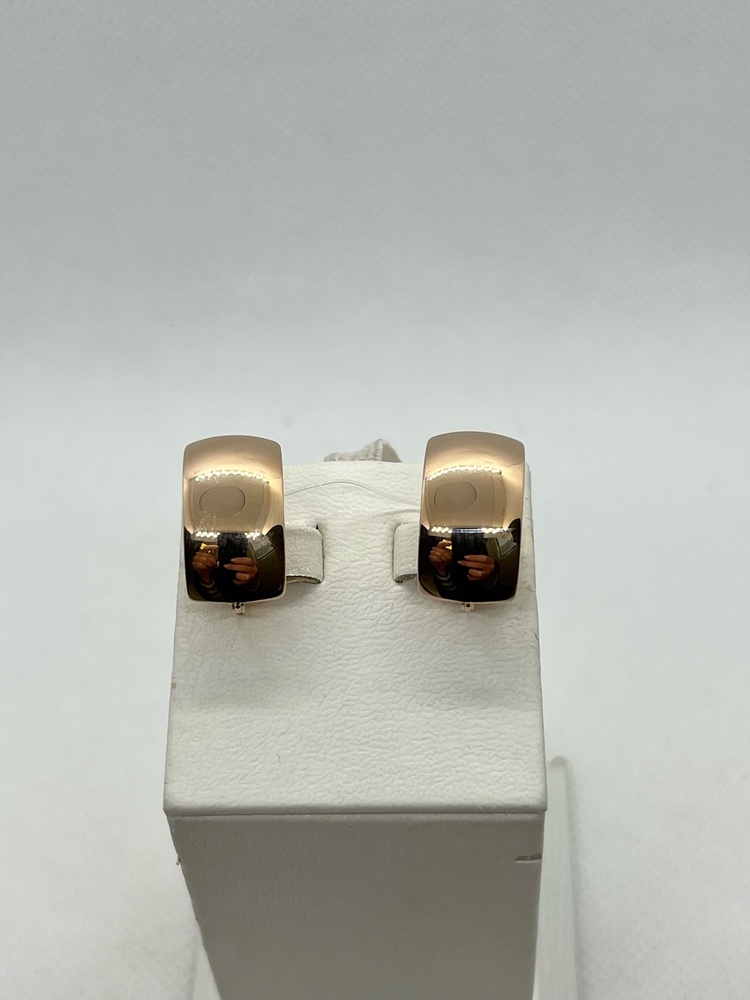 20365 СЕРЬГИ БЕЗ КАМНЯ (Au 585)