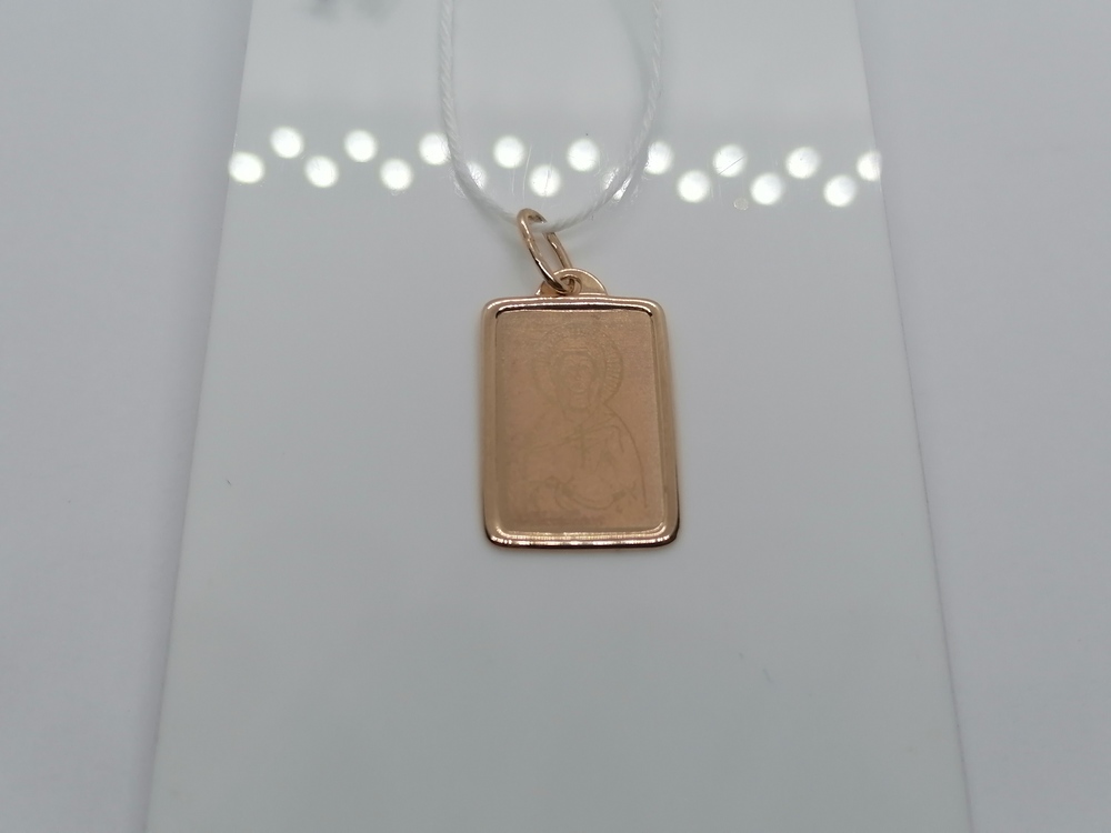 ПОДИБК585 ПОДВЕСКА ИКОНА БЕЗ КАМНЯ (Au 585)