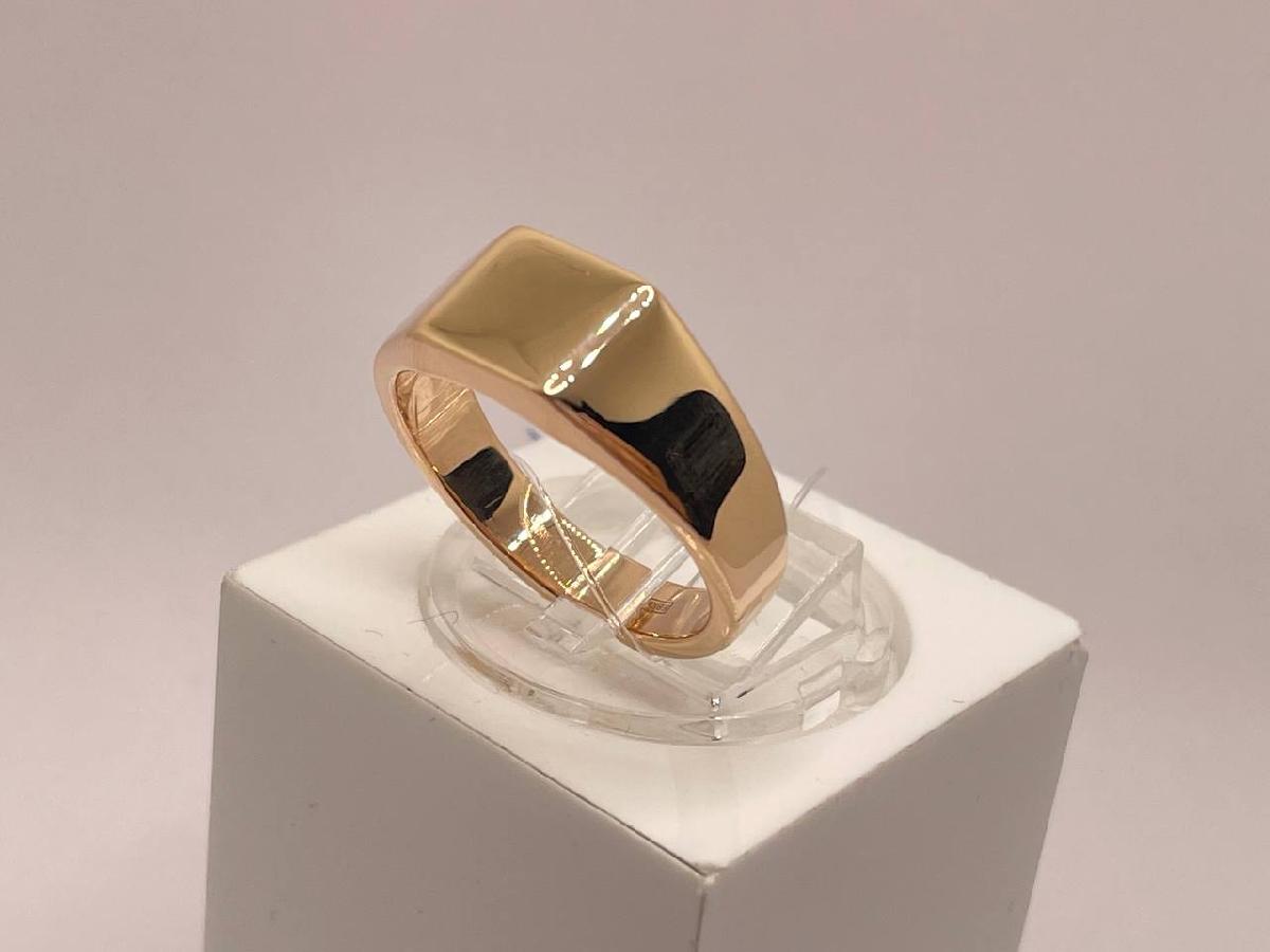 КОЛЬЦО ПЕЧАТКА без камня (Au 585)