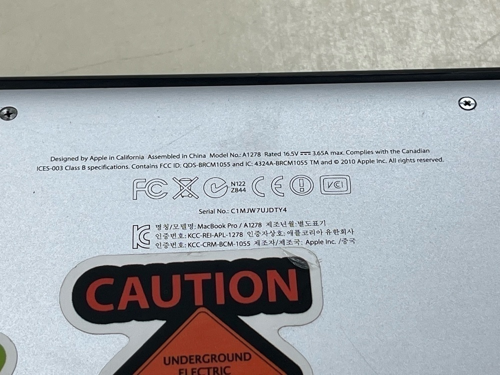 Ноутбук Apple MacBook Pro 13  (A1278) 2011