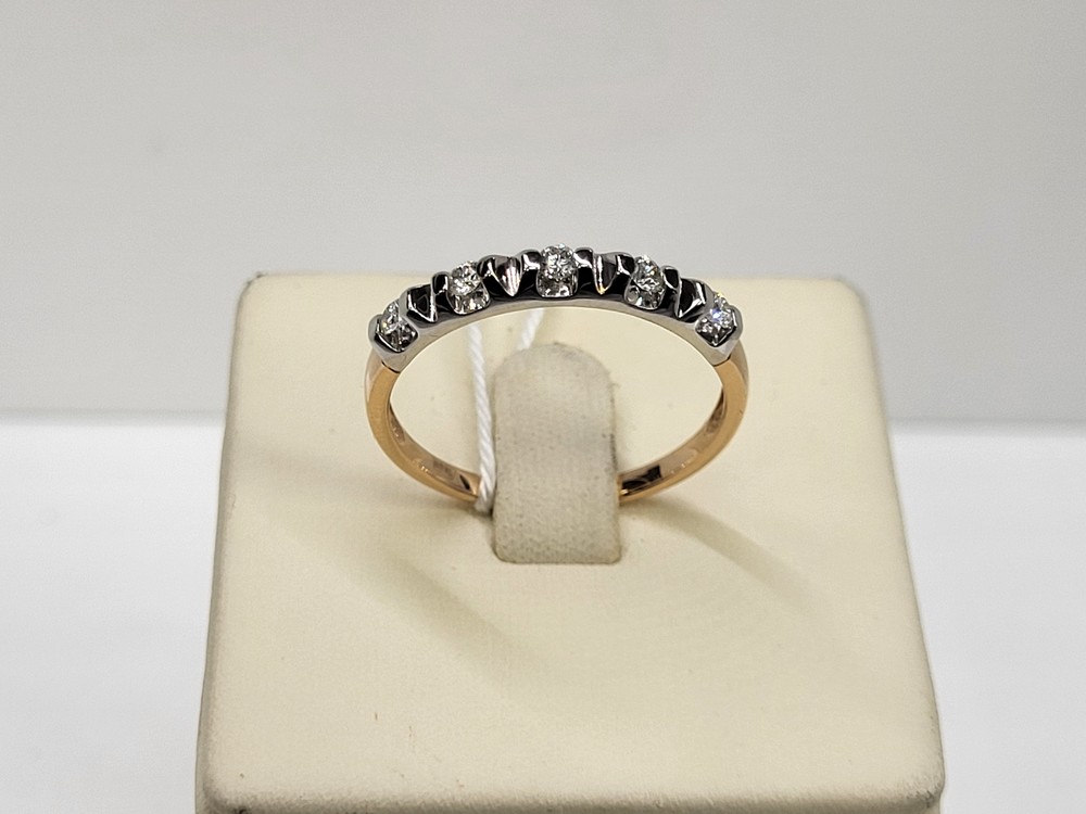 КОЛЬЦО БРИЛЛИАНТ Au 585