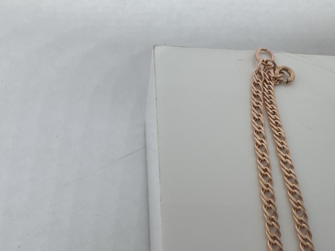 ЦЕПЬ ПУСТОТЕЛАЯ Ромб двойной (Au 585)