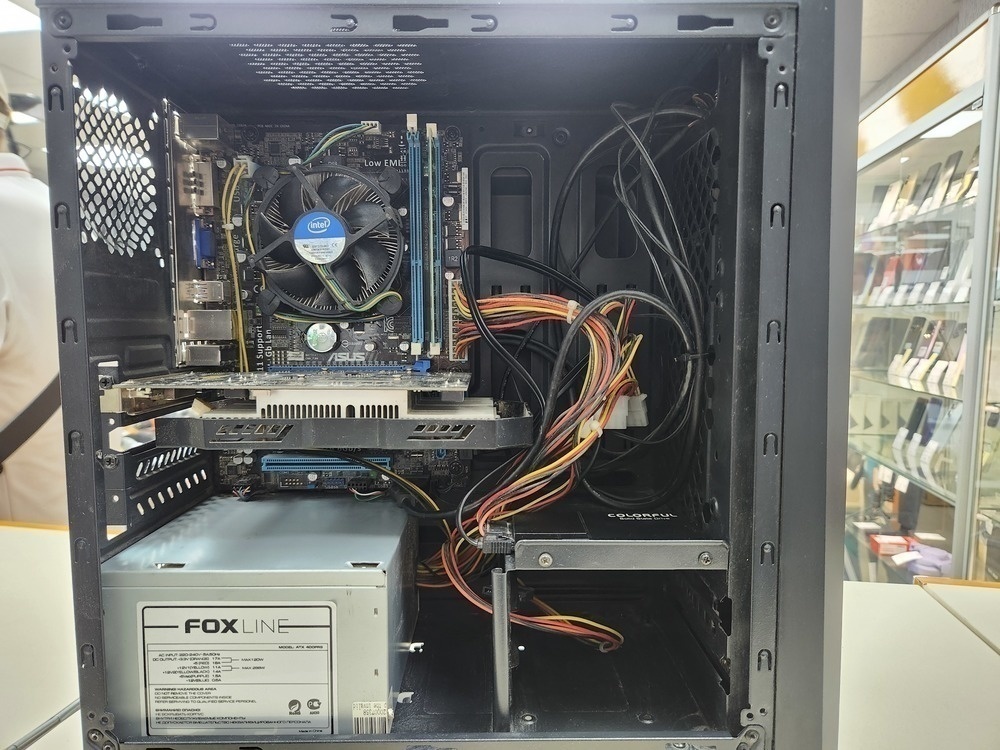 Системный блок Aero Cool .; Core i3-2100, GeForce GTX 750, 8 Гб, 512 GB, Нет