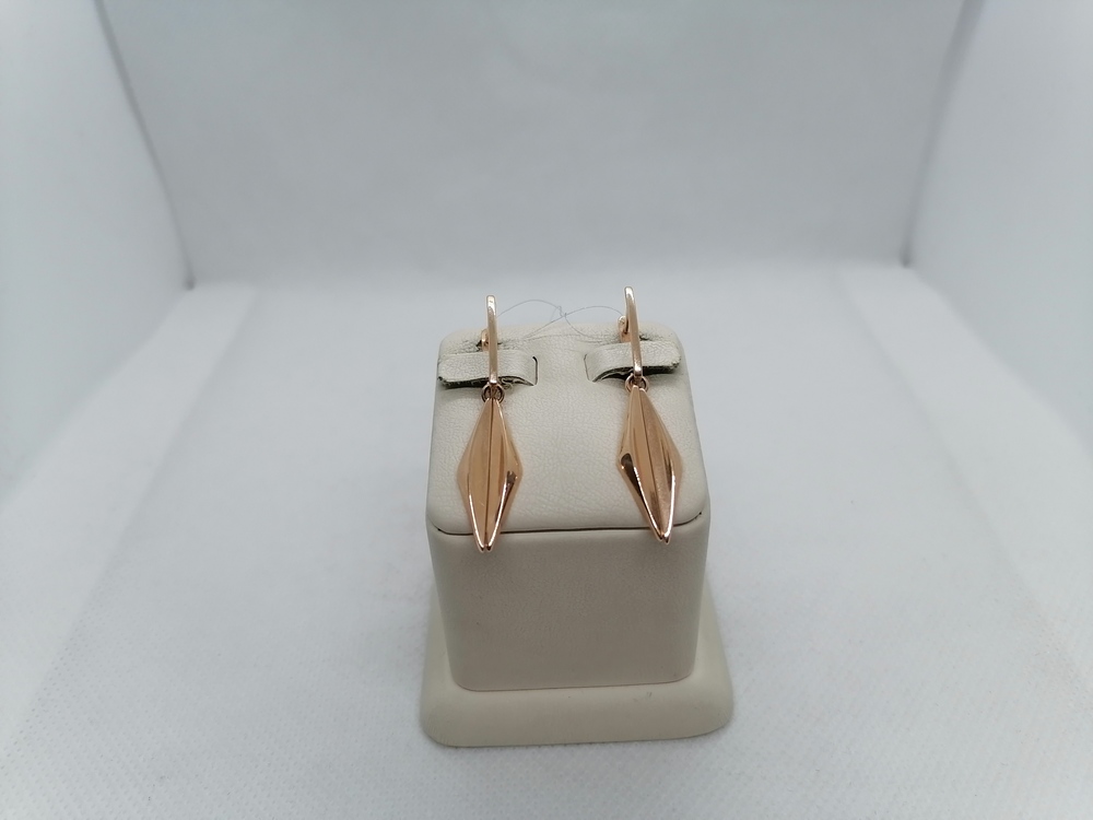 СЕРЬГИ БЕЗ КАМНЯ (Au 585)