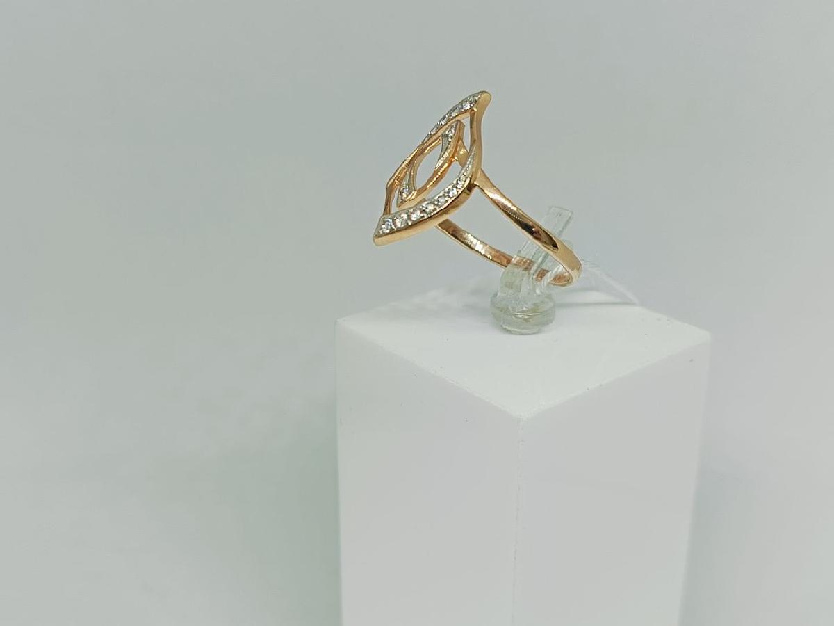 КОЛКМИ585 КОЛЬЦО С КАМНЯМИ (Au 585)