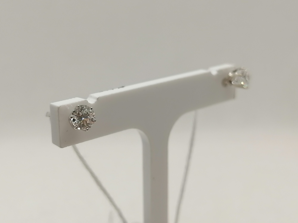 СЕРЬГИ БРИЛЛИАНТ Au 750