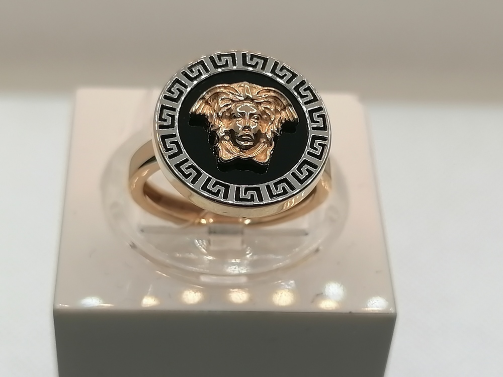 110413 КОЛЬЦО С КАМНЕМ (Au 585)