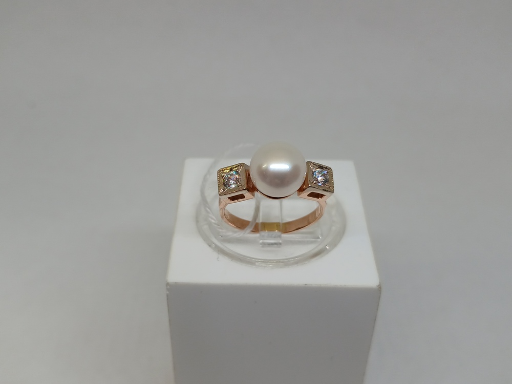 КОЛКМИ585 КОЛЬЦО С КАМНЯМИ (Au 585)