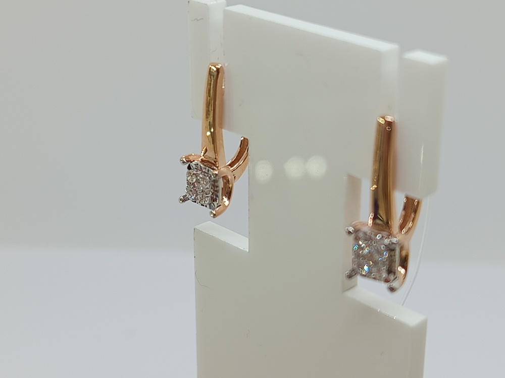 СЕРЬГИ БРИЛЛИАНТ (Au 585)