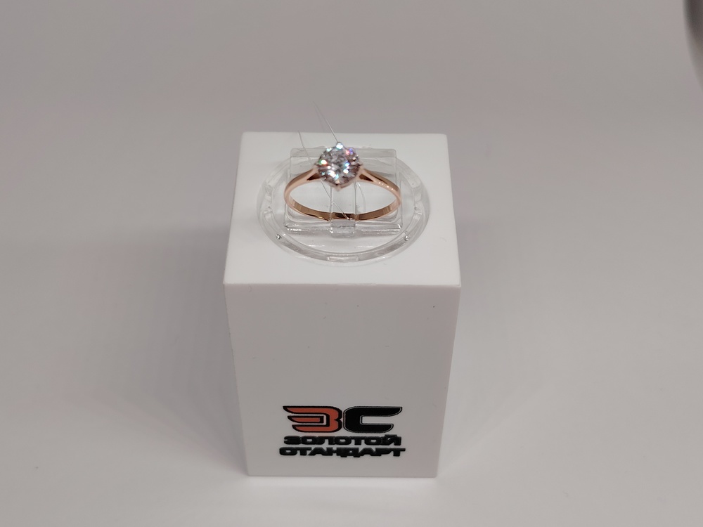 КОЛЬЦО С КАМНЕМ (Au 585)