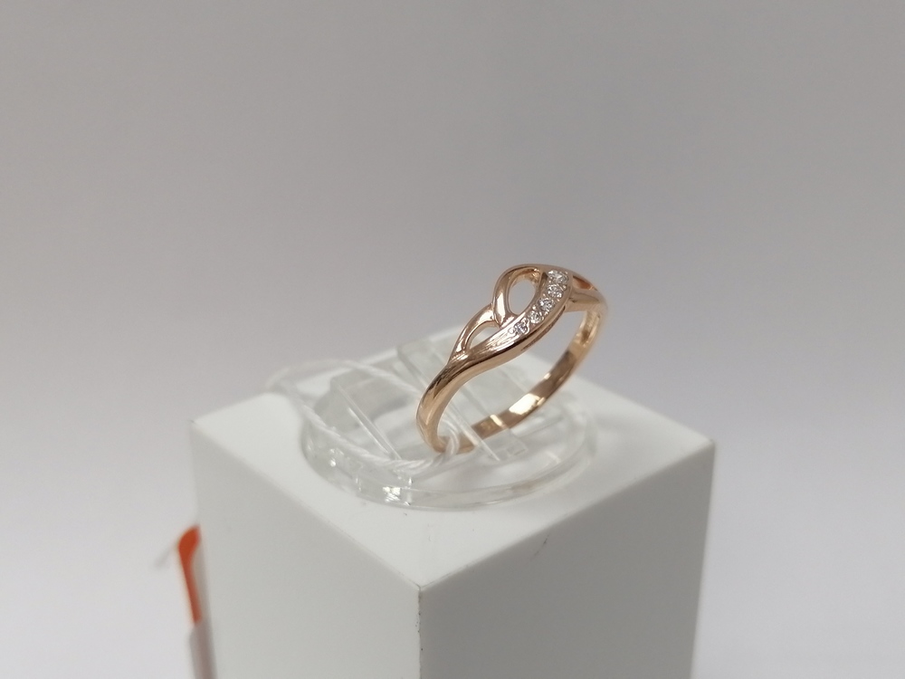 КОЛКМИ585 КОЛЬЦО С КАМНЯМИ (Au 585)