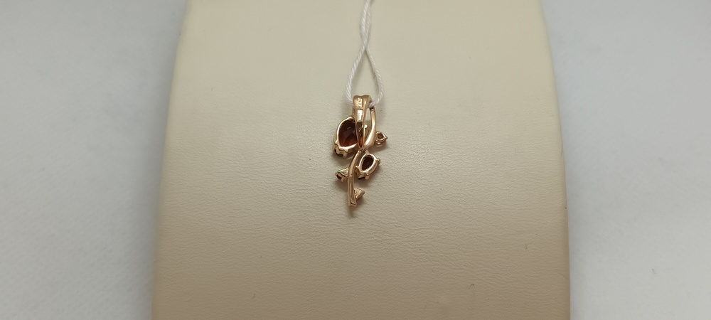 ПОДВЕСКА С КАМНЯМИ (Au 585)