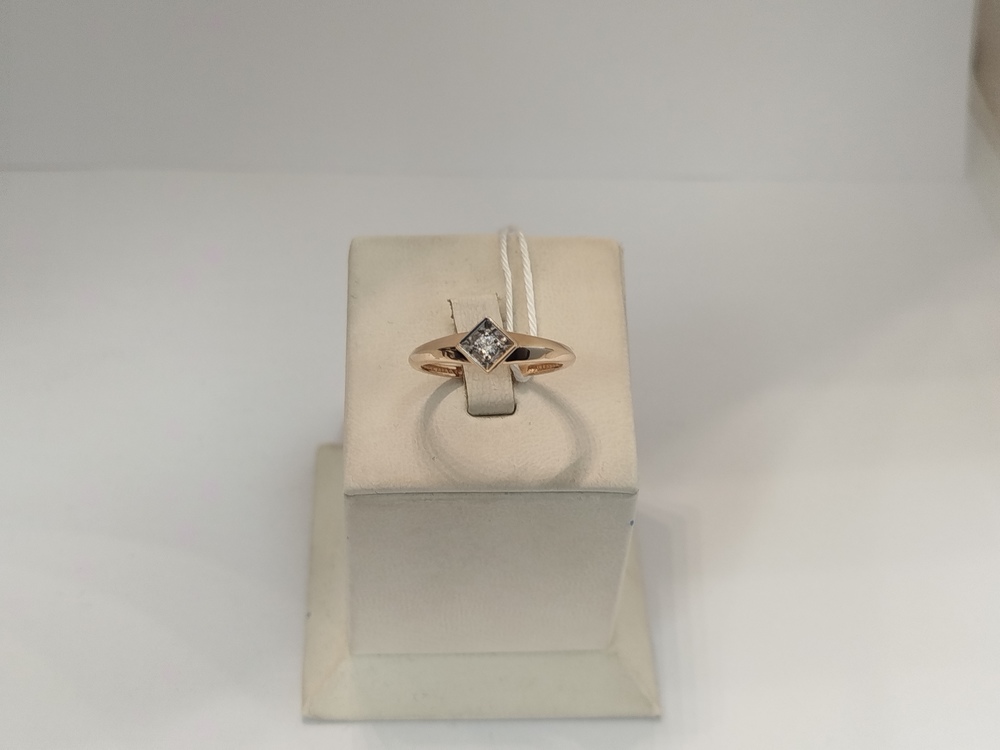 КОЛЬЦО С КАМНЕМ (Au 585)