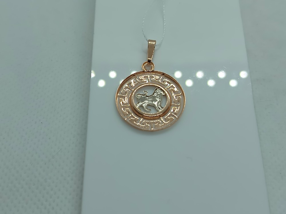 ПОДВЕСКА ЗНАК ЗОДИАКА ЛЕВ (Au 585)