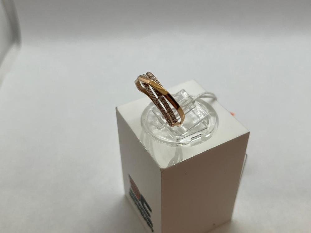 КОЛКМИ585 КОЛЬЦО С КАМНЯМИ (Au 585)