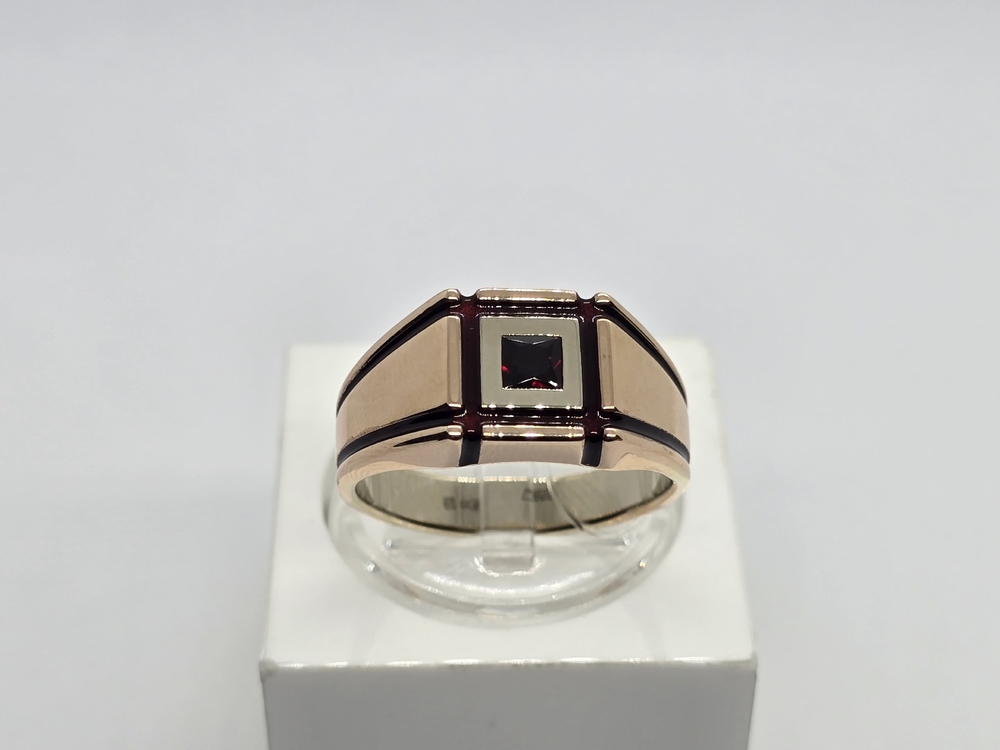 КОЛЬЦО ПЕЧАТКА с камнем (Au 585)