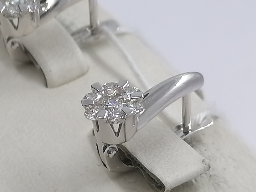 СЕРЬГИ БРИЛЛИАНТ (Au 585)