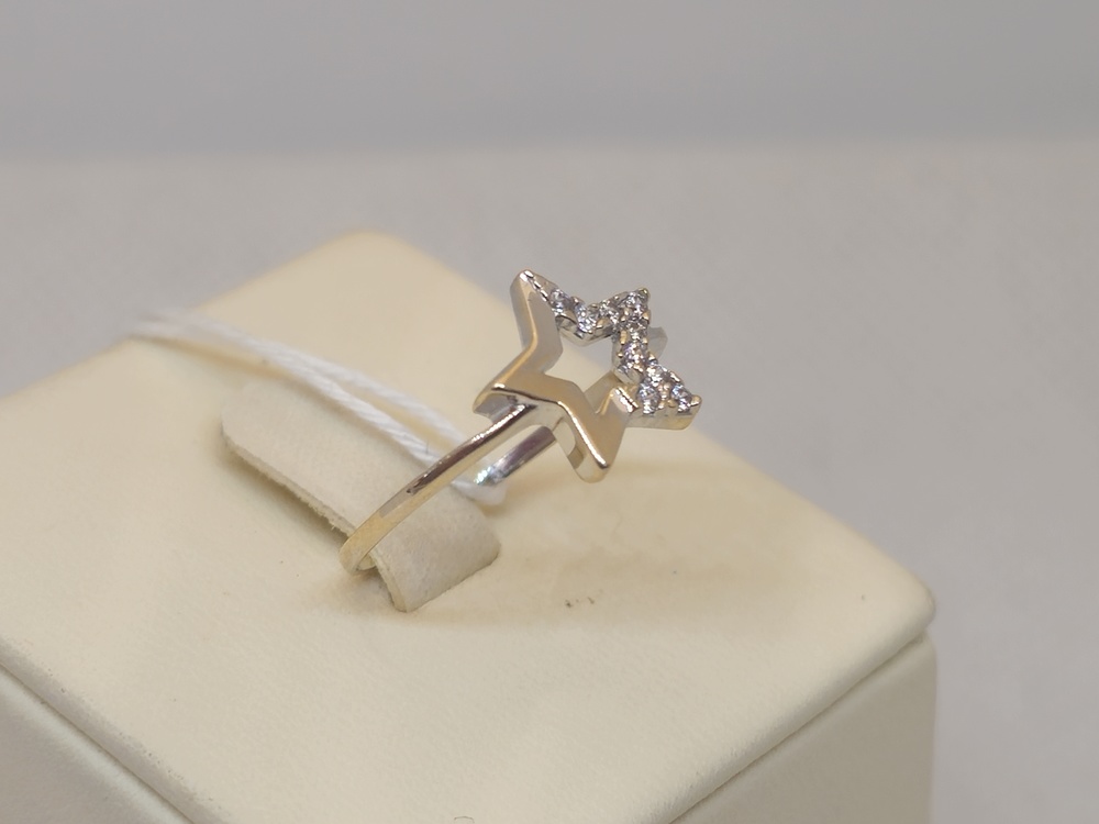 КОЛКМИ585 КОЛЬЦО С КАМНЯМИ (Au 585)