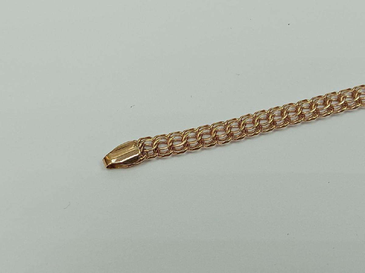 БРАСЛЕТ ПОЛНОВЕСНЫЙ Итальянка Au 585