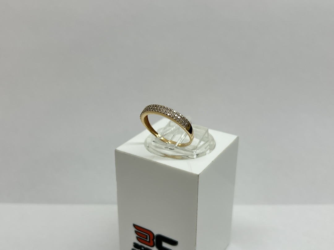 КОЛКМИ585 КОЛЬЦО С КАМНЯМИ (Au 585)