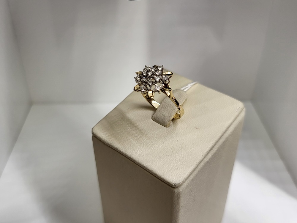 КОЛЬЦО БРИЛЛИАНТ Au 585