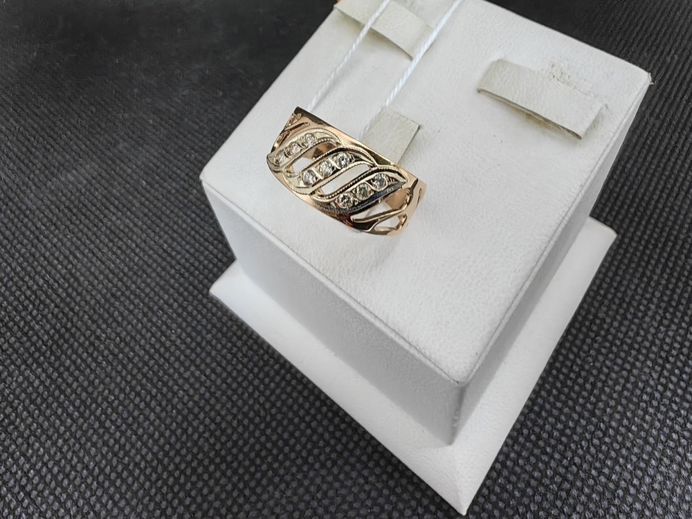 КОЛЬЦО БРИЛЛИАНТ Au 585