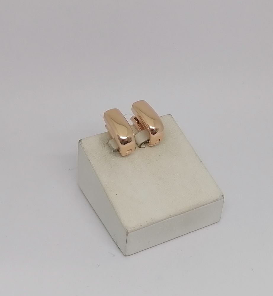 СЕРЬГИ БЕЗ КАМНЯ (Au 585)