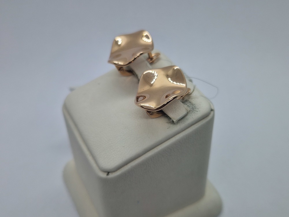 СЕРЬГИ БЕЗ КАМНЯ (Au 585)