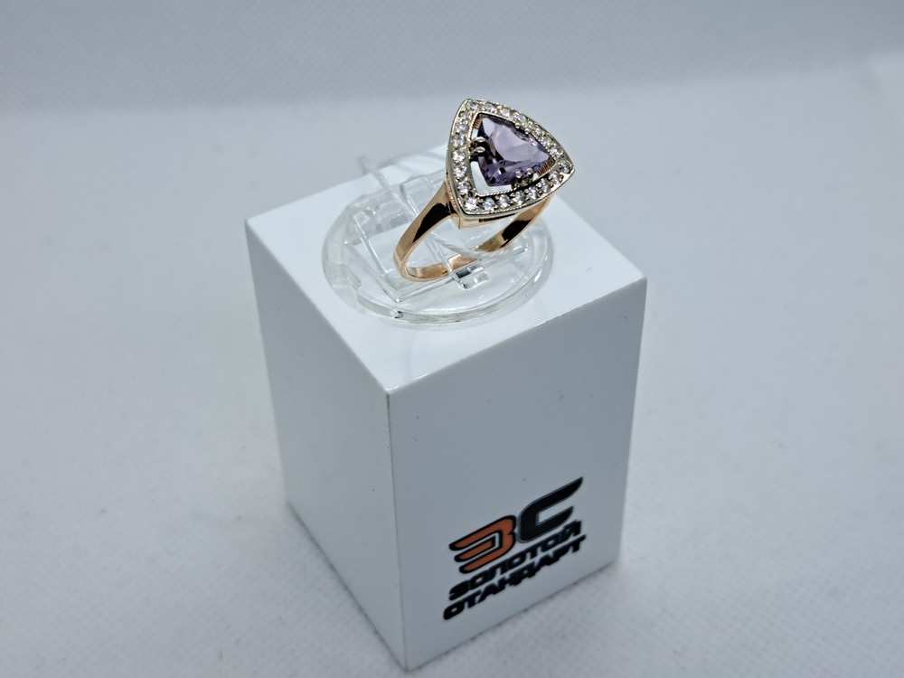 КОЛКМИ585 КОЛЬЦО С КАМНЯМИ (Au 585)