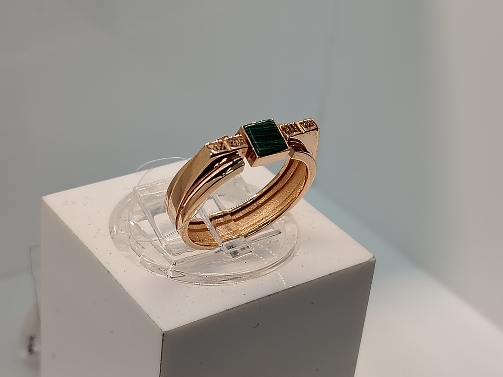 КОЛЬЦО ПЕЧАТКА с камнем (Au 585)