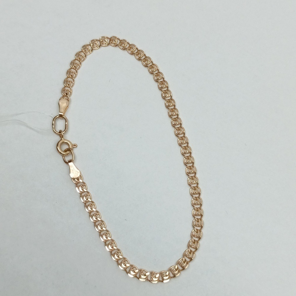 7050270-18 БРАСЛЕТ ПОЛНОВЕСНЫЙ Лав (Au 585)