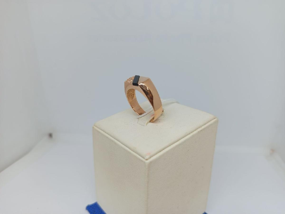 ПЕЧАТКА С КАМНЕМ (Au 585)